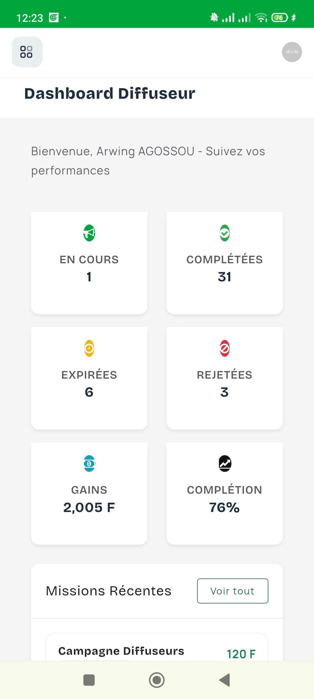 WhatsPAY Dashboard